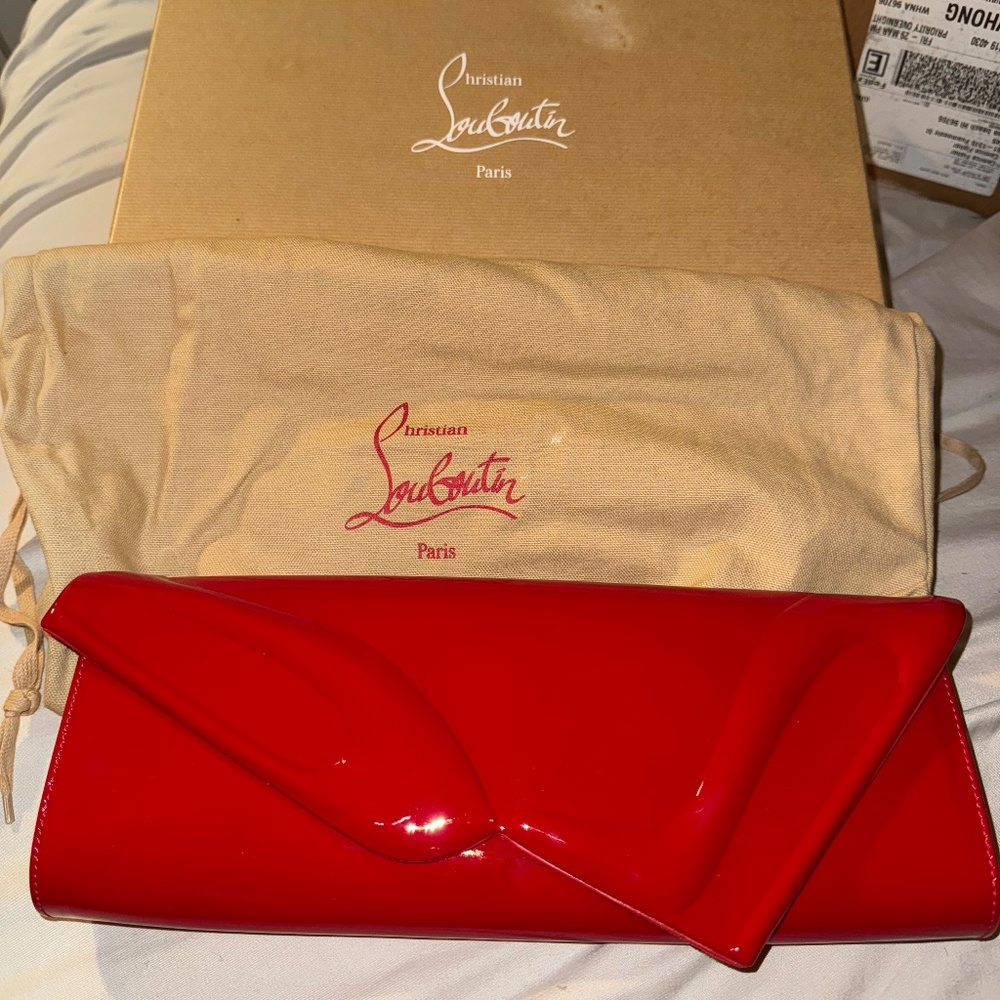 Authentic So Kate Christian Louboutin Clutch